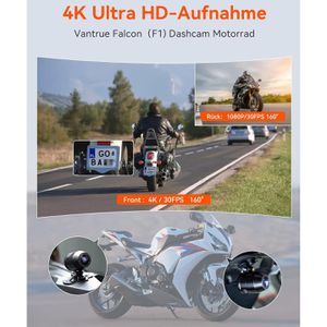 Produktbild für Dashcam Vantrue F1 2CH, Motorrad