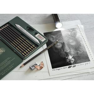 Produktbild für Graphitstifte Faber-Castell 115220, Pitt Matt Set