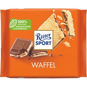 Ritter-Sport Tafelschokolade Waffel, 100g