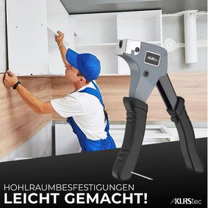 Produktbild für Hohlraumdübel-Zange KLRStec 8D-JNWE-U3VM, Set