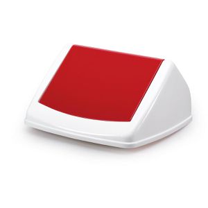 Produktbild für Mülleimer Durable Durabin Flip, VEH2012037, rot