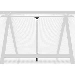 Produktbild für Gewächshaus vidaXL 4005834, 3,79 m² Fläche