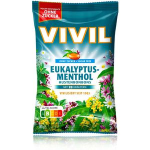Kräuterbonbons Vivil Eukalyptus-Menthol