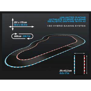 Produktbild für Autorennbahn Carrera HYBRID Speedway to Hell