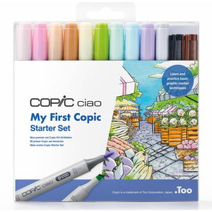 Produktbild für Layoutmarker COPIC Ciao My First Copic Starter-Set