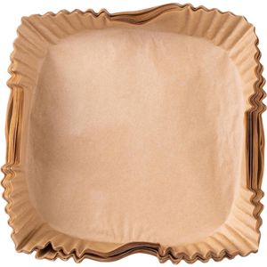 Produktbild für Backpapier Fackelmann für Heißluftfritteusen, 20 x 20 cm