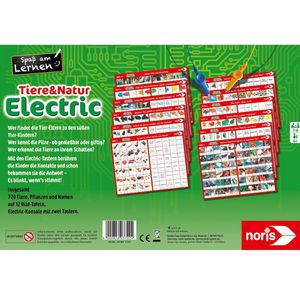 Produktbild für Lernspiel Noris 606013722, Tiere und Natur Electric