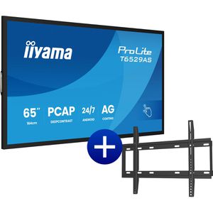 Digitales-Whiteboard Iiyama ProLite T6529AS-B1AG, 64,5 Zoll