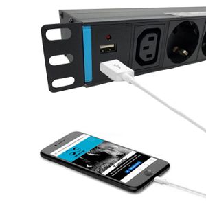 Produktbild für Steckdosenleiste Infitronic INSV1009, PDU, 2m