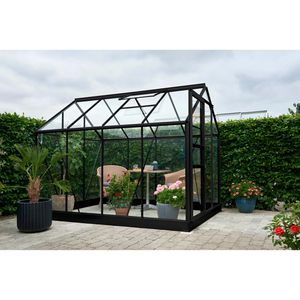Produktbild für Gewächshaus Halls Popular 86 schwarz, 5 m² Fläche