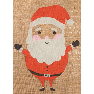 Produktbild für Geschenktüte Folia J 110, Weihnachtsmann