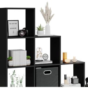Produktbild für Bücherregal Vicco 95402, schwarz