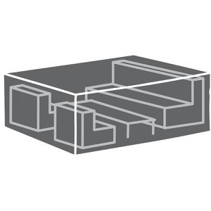 Produktbild für Gartenmöbel-Abdeckung barths groß, 61000037, hellgrau