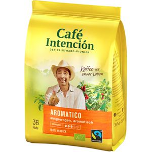 Produktbild für Kaffeepads Cafe-Intencion Ecologico Aromatico, BIO