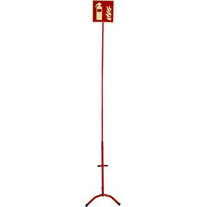 Feuerlöscherständer Abtec Design, mit Schild