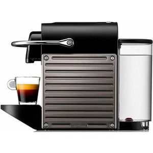 Nespresso / Böttcher schwarz Liter, 0,7 XN304T, Kaffeekapselmaschine Pixie Krups – AG 1260W, grau Titan,