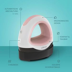 Produktbild für Transferpresse LOKLiK Mini Heat Press, pink