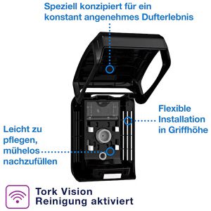 Produktbild für Raumduft Tork Elevation 256011, A3, schwarz