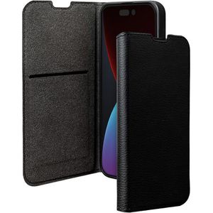 Bigben Handyhülle Folio Case, iPhone 14 Pro Max, Flip Case, Kunstleder, schwarz