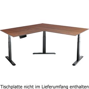 Produktbild für Schreibtischgestell LogiLink EO0017, schwarz, 3 Memoryspeicher