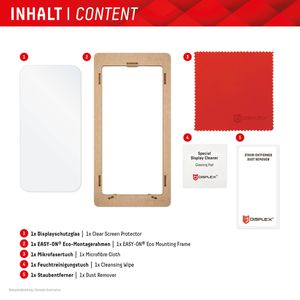Produktbild für Displayschutzfolie Displex Panzerglas 2D, 10H