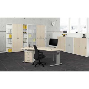 Produktbild für Rollcontainer Geramöbel Flex, aus Holz, ahorn