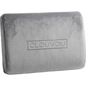 Produktbild für Rückenstütze CLOUVOU Lordosenkissen, aus Stoff, waschbar
