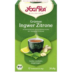 Tee YogiTea Ingwer Zitrone, Grünetee, BIO