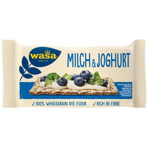 Produktbild für Knäckebrot Wasa Vollkorn Roggen, Milch &amp; Joghurt