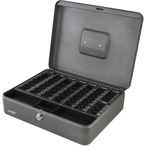 Produktbild für Geldkassette HMF 108 09, mit Zylinderschloss