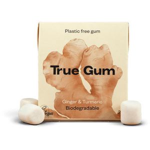 Kaugummis True-Gum Ingwer & Kurkuma