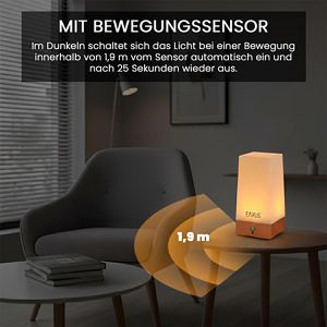 Produktbild für Nachtlicht Eaxus LED, mit Batterie