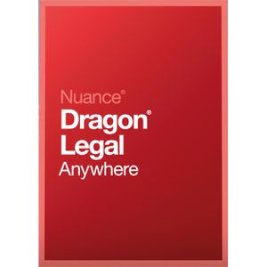 Nuance Spracherkennungssoftware Dragon, Legal Anywhere, Windows, PKC, Vollversion