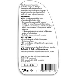 Produktbild für Felgenreiniger Sonax Felgenstar, 02274000