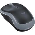 Zusatzbild Maus Logitech M185 Wireless Mouse, schwarz / grau