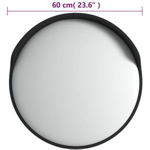 Produktbild für Verkehrsspiegel vidaXL 153080, schwarz