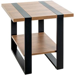 Beistelltisch Haku-Möbel 47177, Saragossa 4, eiche / schwarz