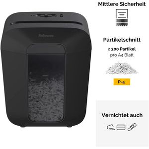 Produktbild für Aktenvernichter Fellowes Powershred LX50, schwarz