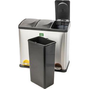 Produktbild für Mülleimer Casa-Pura silber