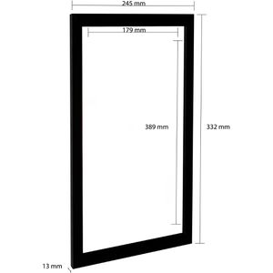 Produktbild für Klapprahmen Update-Displays HardLine, 33 mm Profil, DIN A4