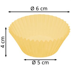 Produktbild für Muffinförmchen Tescoma Delicia 630634, aus Papier
