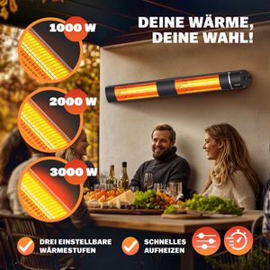 Produktbild für Heizstrahler Monzana MZH3000, outdoor