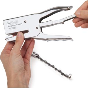 Produktbild für Heftzange RAPESCO Porpoise Classic, 1298A, chrom