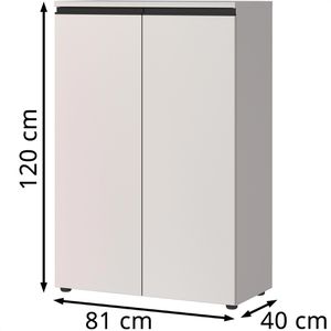 Produktbild für Aktenschrank Germania Bedano, 4040-572 aus Holz