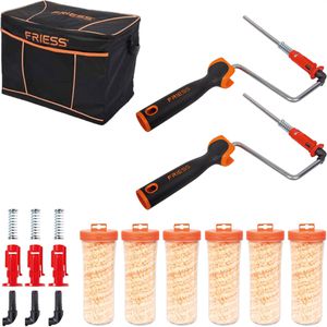 Malerset Friess Click&Roll Malerstreif, 10-teilig