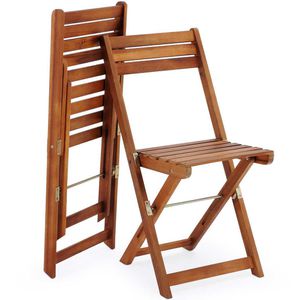 Produktbild für Bistrotisch CASARIA 101168, akazie, wetterfest, eckig,3-teilig