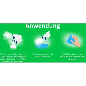 Produktbild für Badreiniger Biff Hygiene Total