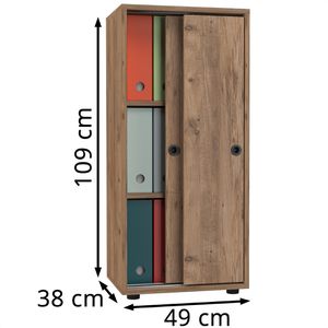 Produktbild für Schiebetürenschrank VCM Ulas, Holz
