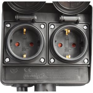 Produktbild für Gartensteckdose McPower 1300382, mit Erdspieß
