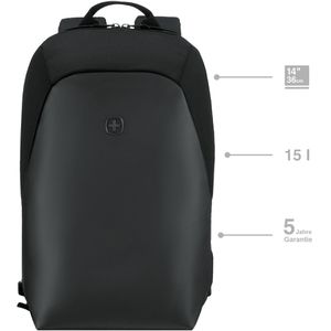 Produktbild für Laptop-Rucksack Wenger UrbanOne Light, 653891, schwarz